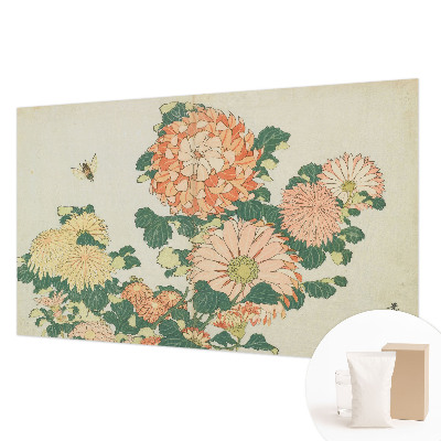 Mural de parede flores de crisântemo