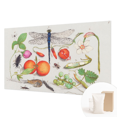 Papel de parede para sala Ilustração da natureza