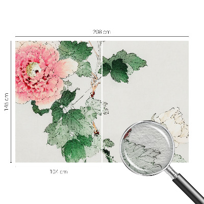 Papel de parede para quarto Sutileza floral