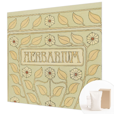 Papel de parede decorativo Ornamento de planta