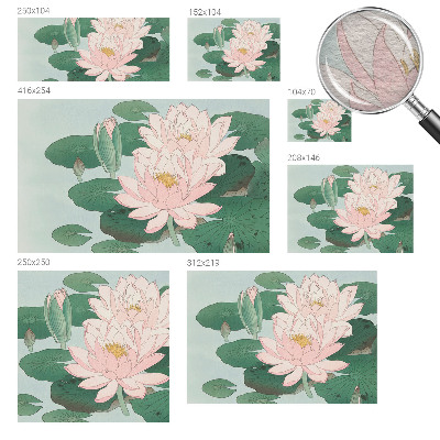 Mural de parede lótus aquático