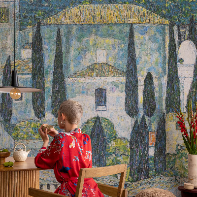 Papel de parede Casas de cipreste