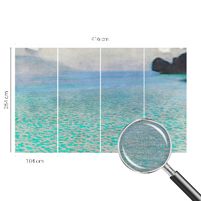 Fotomural Água turquesa