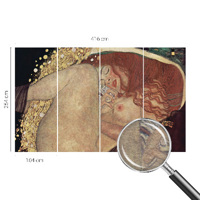 Mural de fotos na parede Ato sensual