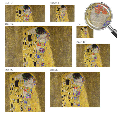 Papel de parede fotográfico Casal Art Nouveau