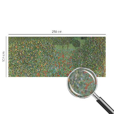 Papel de parede para sala Prado florido