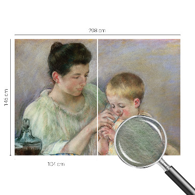 Papel de parede para quarto cuidados parentais