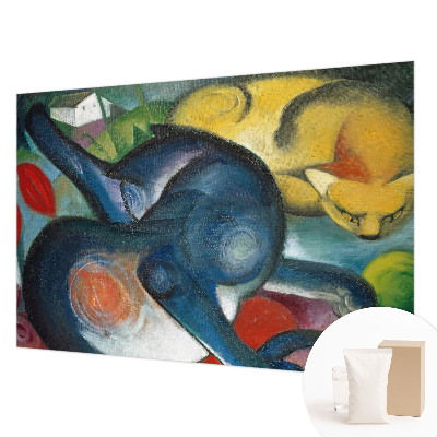 Papel de parede decorativo Arte de gato