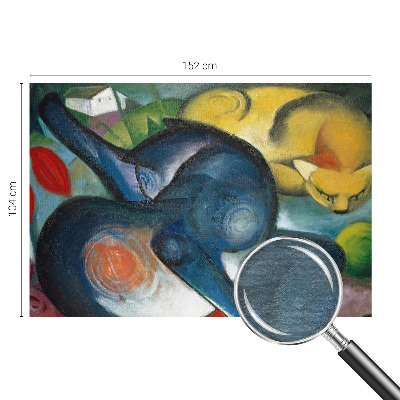 Papel de parede decorativo Arte de gato