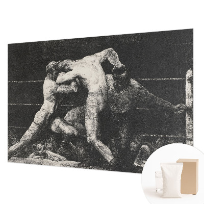 Mural fotográfico Duelo de boxeadores