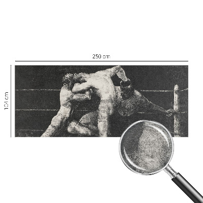 Mural fotográfico Duelo de boxeadores