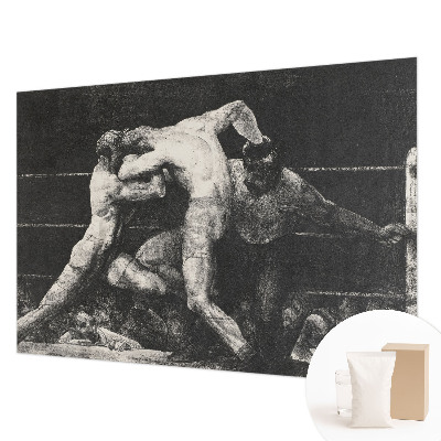 Mural fotográfico Duelo de boxeadores