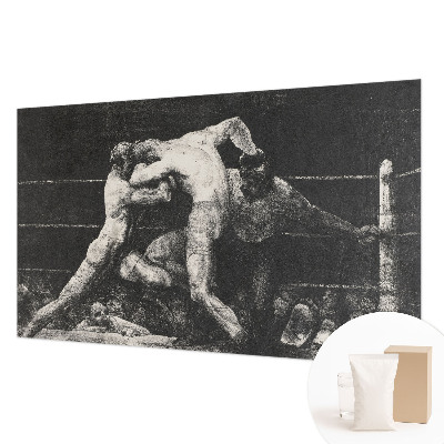 Mural fotográfico Duelo de boxeadores