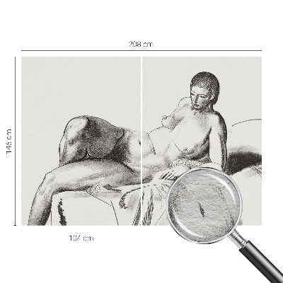 Mural de parede Nu artístico