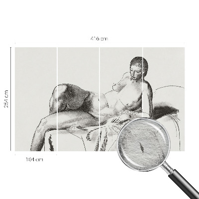 Mural de parede Nu artístico