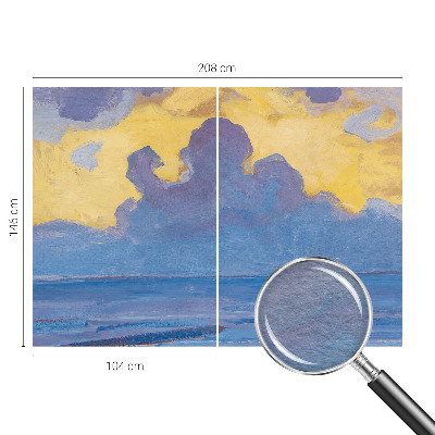 Mural de parede Paisagem de nuvens