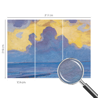 Mural de parede Paisagem de nuvens