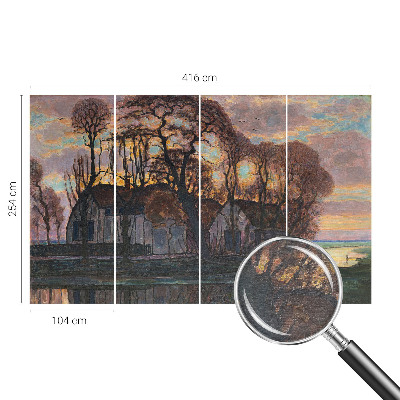 Papel de parede Paisagem noturna