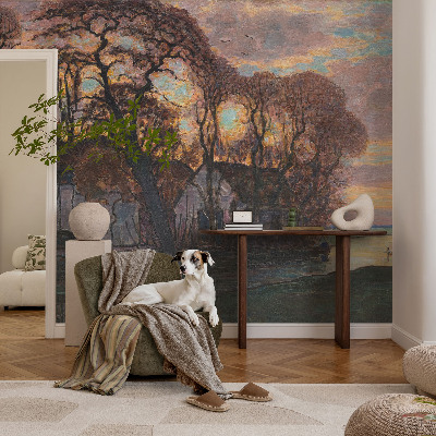 Papel de parede Paisagem noturna