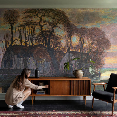 Papel de parede Paisagem noturna