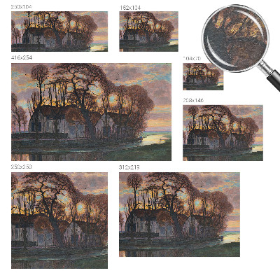 Papel de parede Paisagem noturna