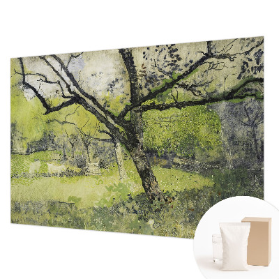 Mural de fotos na parede Parque da primavera