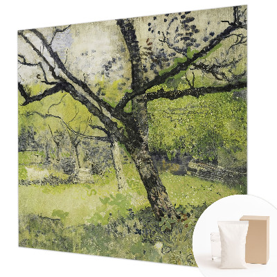 Mural de fotos na parede Parque da primavera