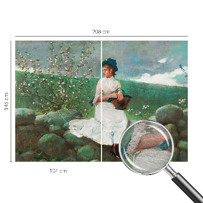 Papel de parede para quarto paz florida