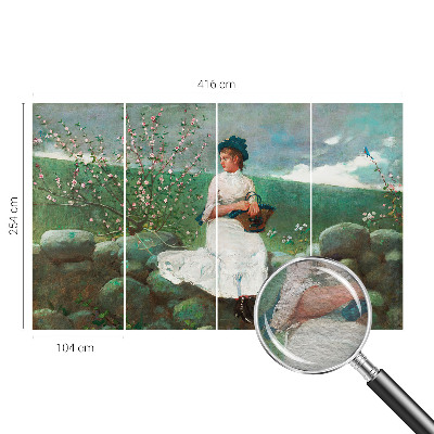 Papel de parede para quarto paz florida