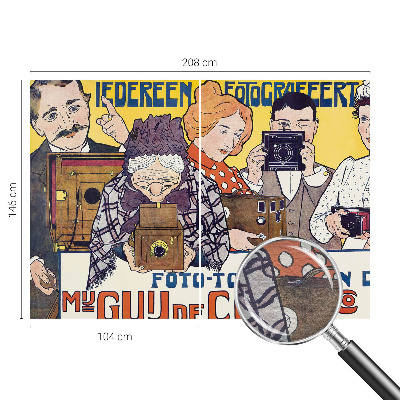 Papel de parede decorativo Paixão pela fotografia