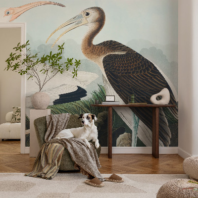 Mural de fotos na parede Casal de pássaros