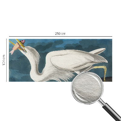 Mural de fotos na parede Pássaro com peixe