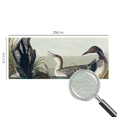 Papel de parede decorativo Pássaros sobre a água