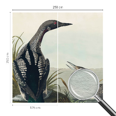 Papel de parede decorativo Pássaros sobre a água