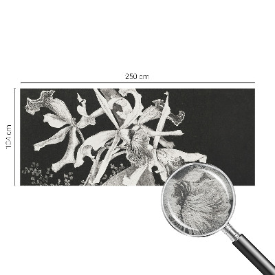 Mural fotográfico Ilustração de orquídea