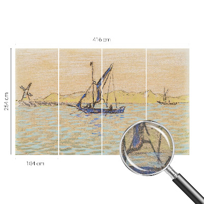 Papel de parede fotográfico Mar de paz