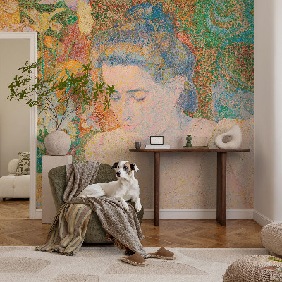 Mural de parede Retrato floral