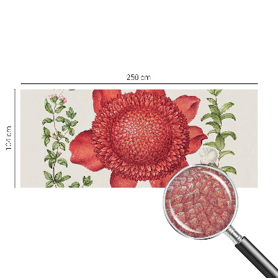 Papel de parede para sala Elegância floral