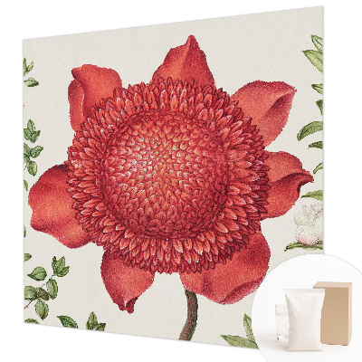 Papel de parede para sala Elegância floral