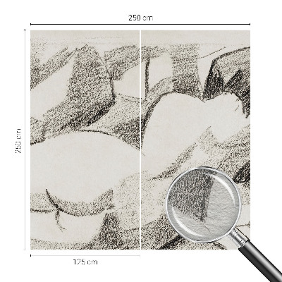 Mural de fotos na parede Uma figura deitada