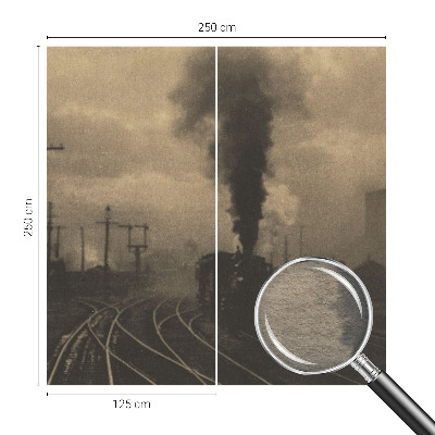 Papel de parede decorativo Paisagem industrial