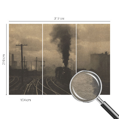 Papel de parede decorativo Paisagem industrial