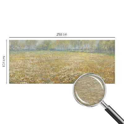 Papel de parede para quarto Campo florido