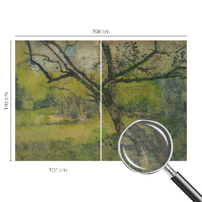 Mural fotográfico Paisagem verde