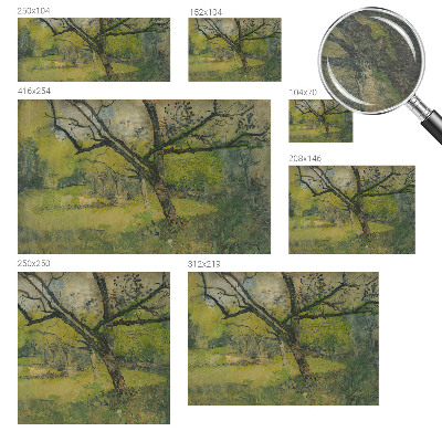 Mural fotográfico Paisagem verde