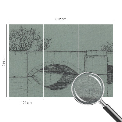 Mural de parede Ponte em arco