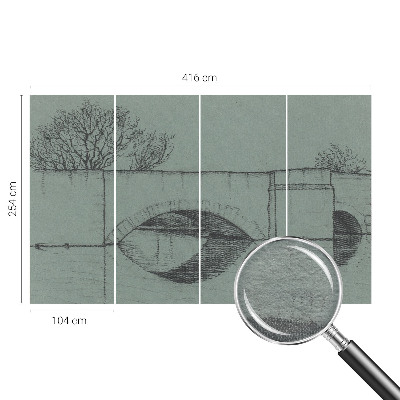 Mural de parede Ponte em arco