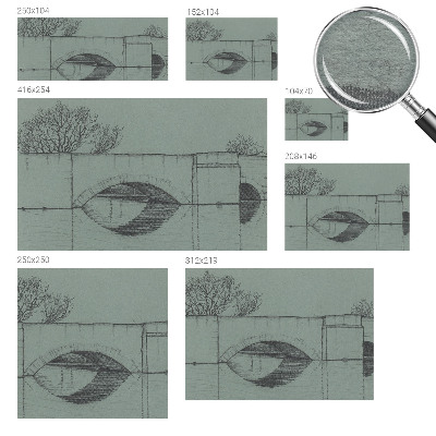 Mural de parede Ponte em arco