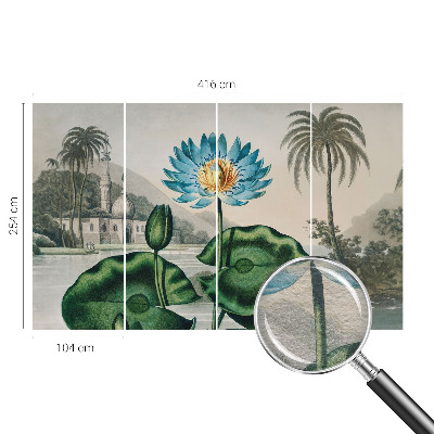 Papel de parede para sala Paisagem exótica