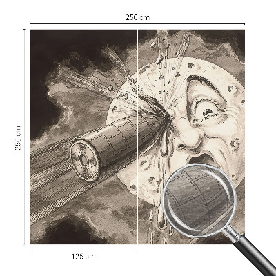 Papel de parede decorativo Colisão cósmica